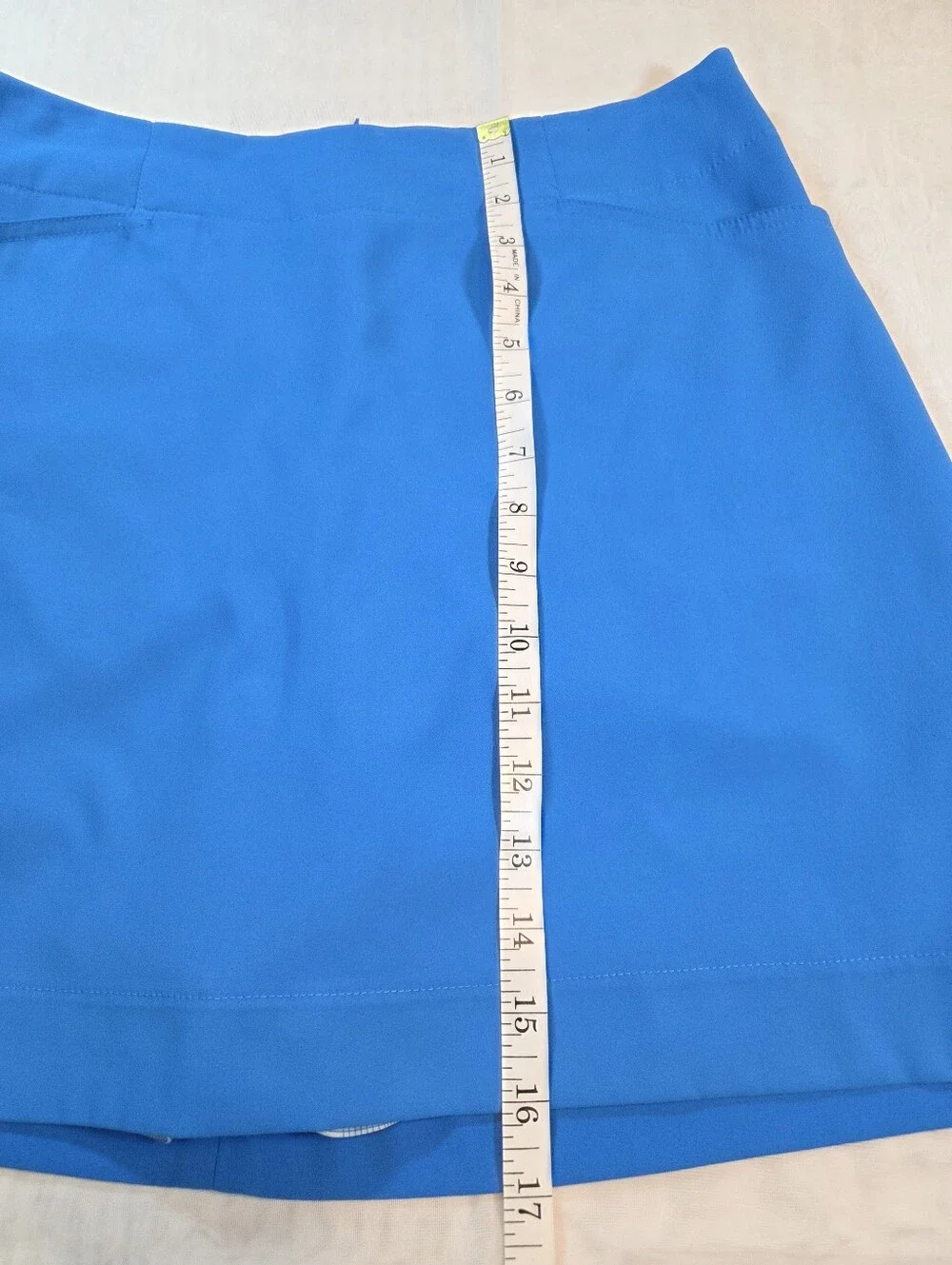 Nike Light Blue Plaid Golf Shirt